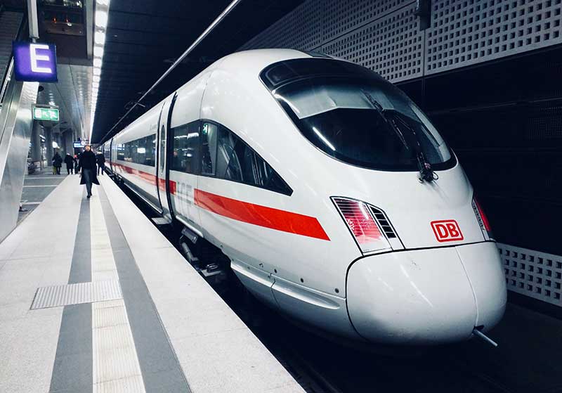 High speed train for tourists