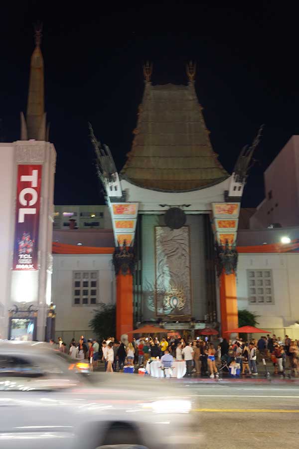 Chinese theater exterior Hollywood, CA